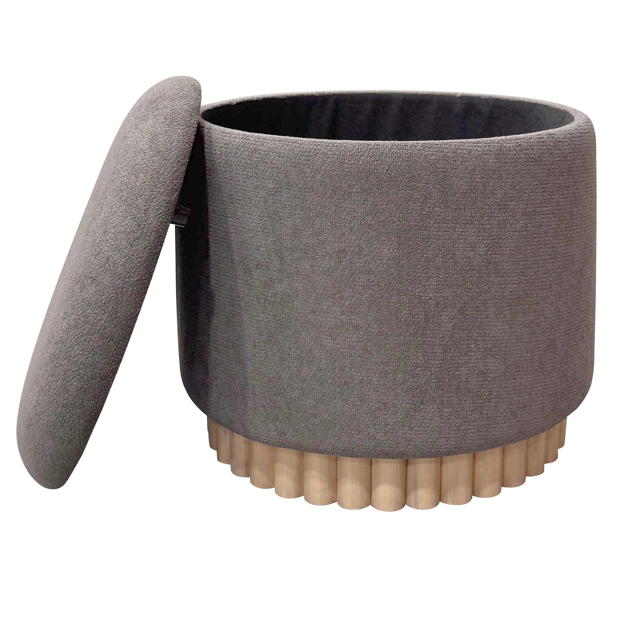 Sadie Round Storage Ottoman