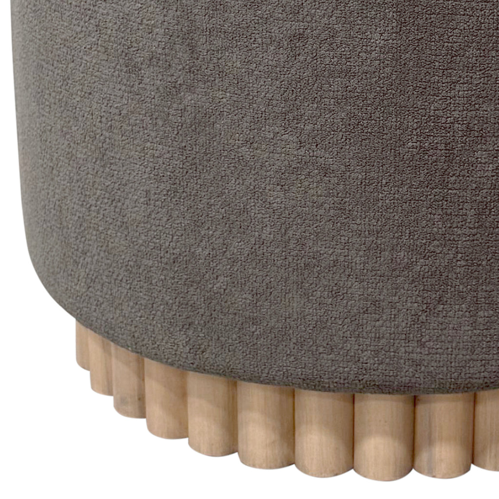 Sadie Round Storage Ottoman