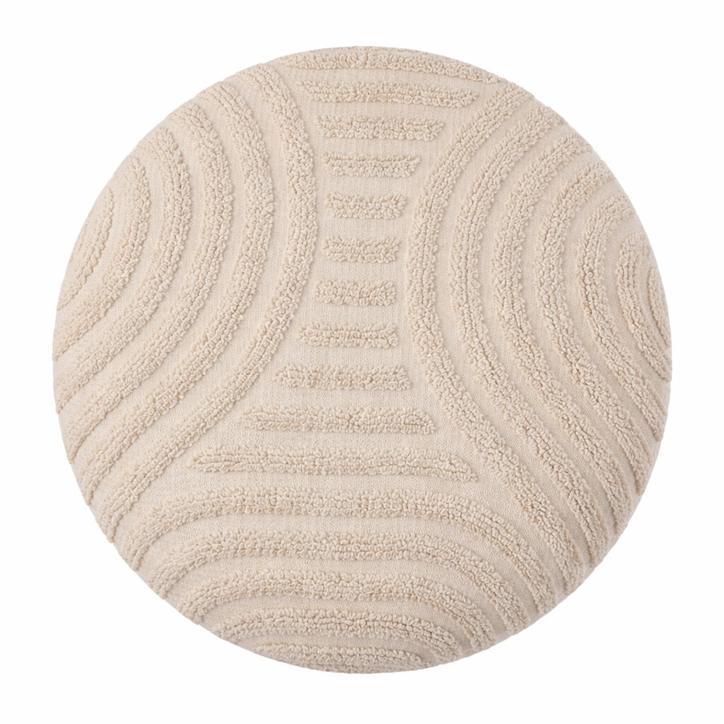 Lullu Round Storage Ottoman