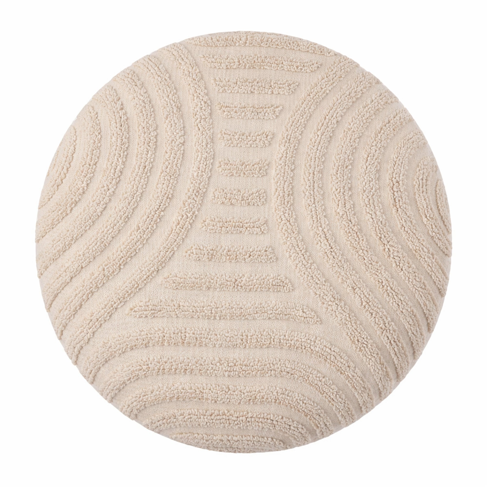 Lullu Round Storage Ottoman