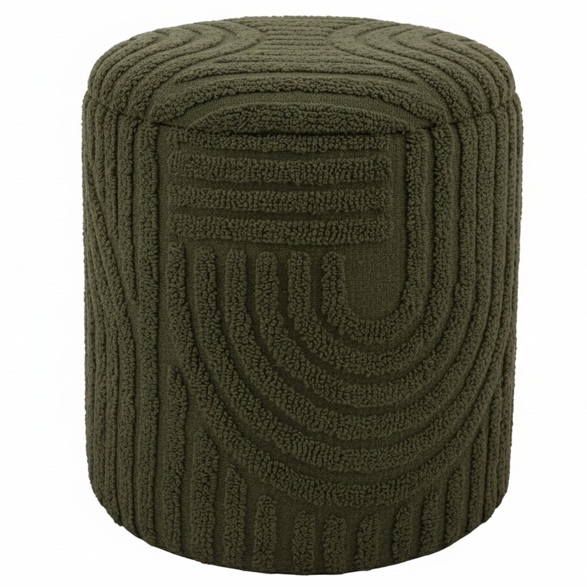 Lullu Round Storage Ottoman