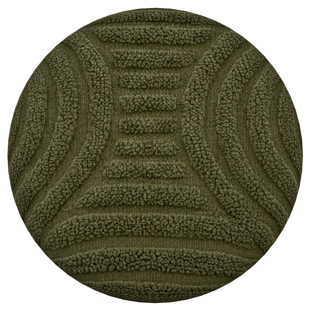 Lullu Round Storage Ottoman