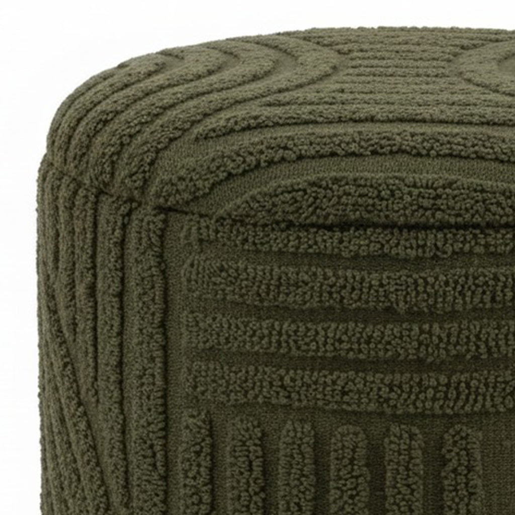 Lullu Round Storage Ottoman