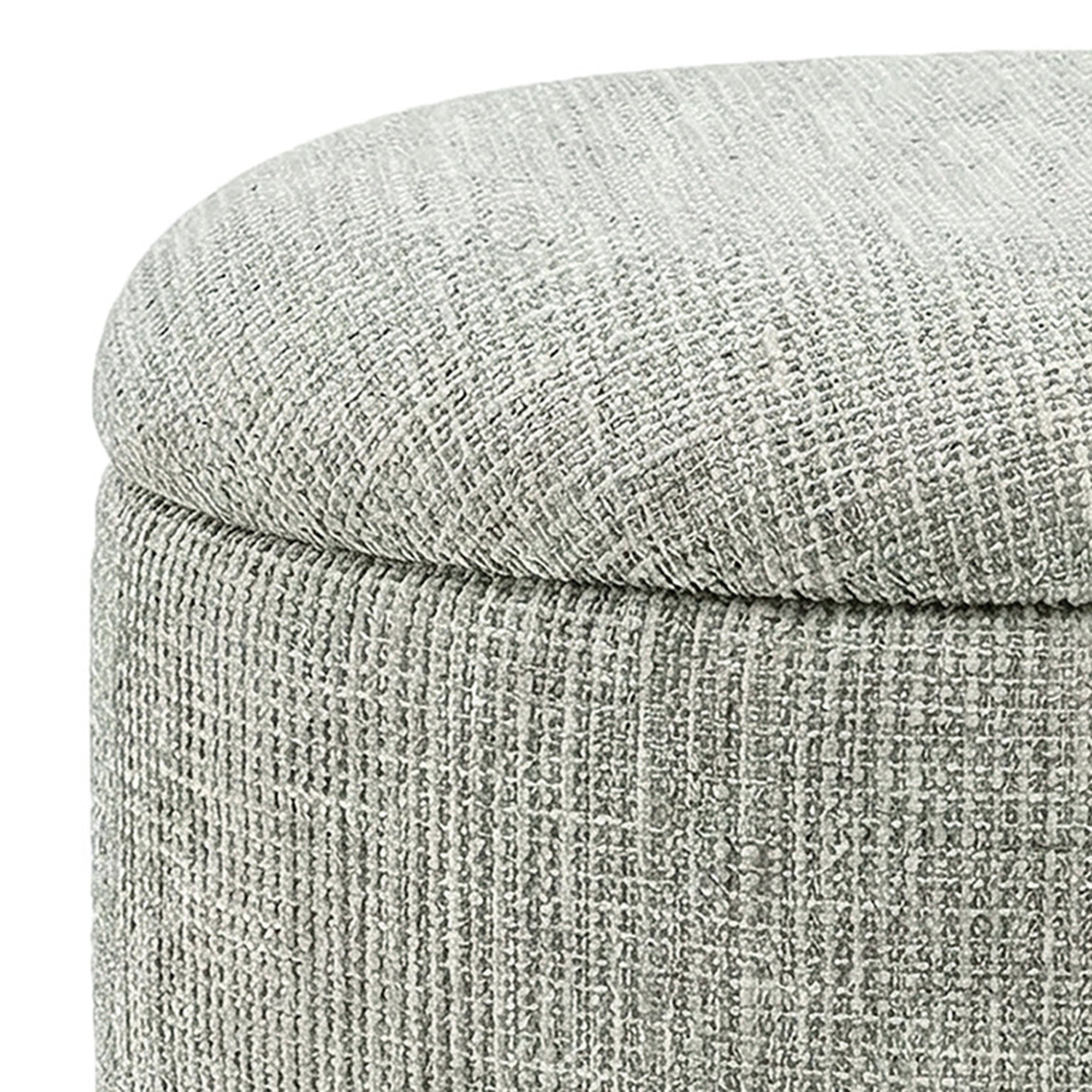 Twyla Round Storage Ottoman