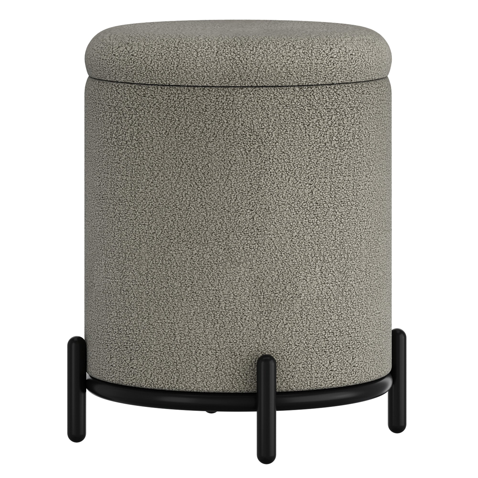 Castor Round Storage Ottoman