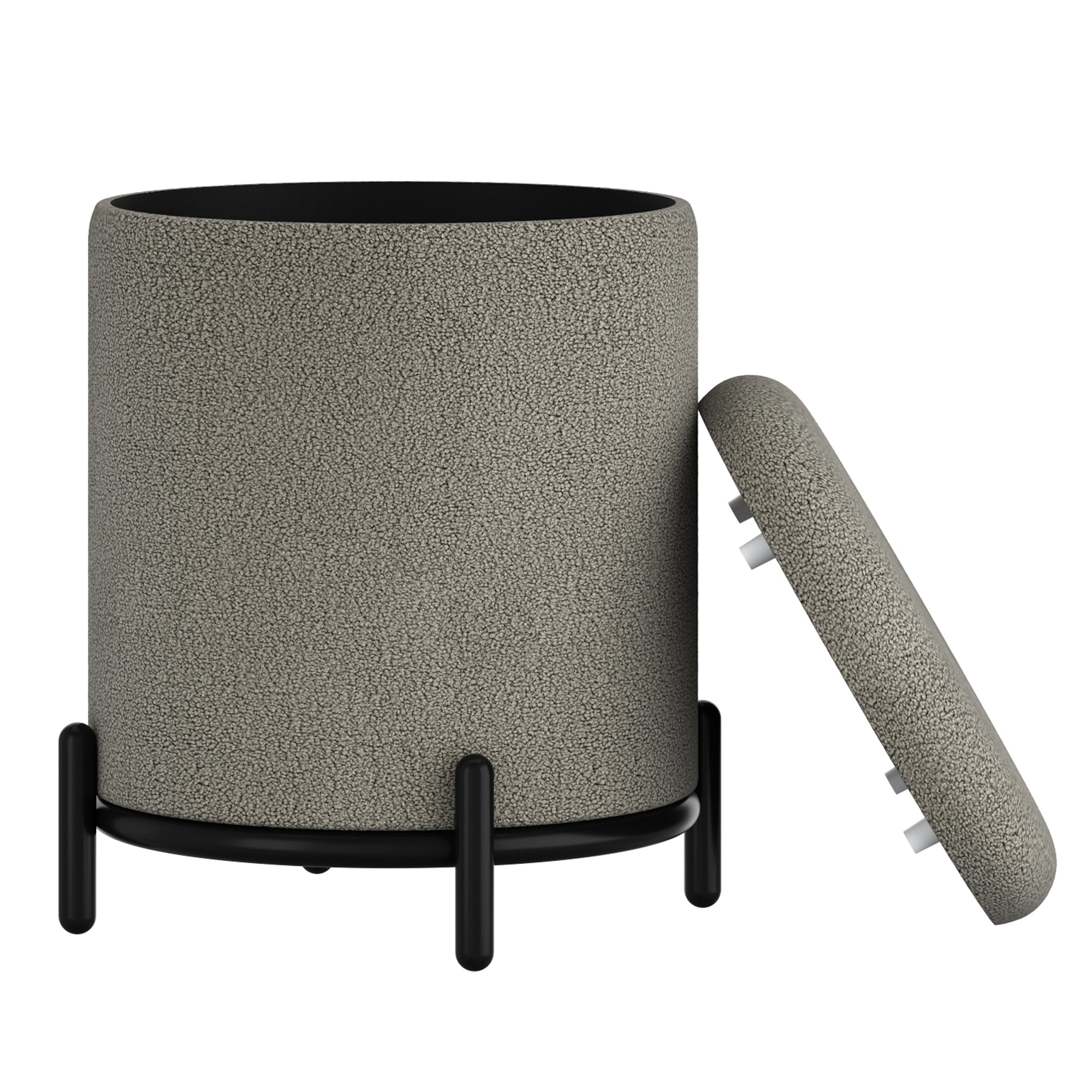 Castor Round Storage Ottoman