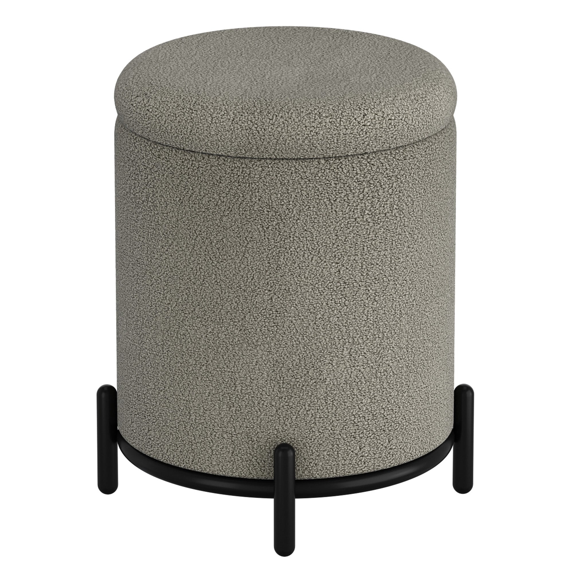 Castor Round Storage Ottoman