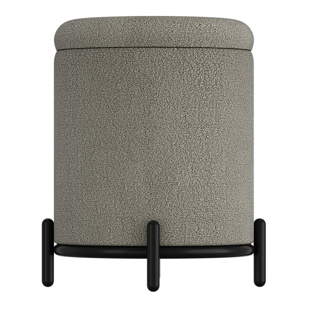 Castor Round Storage Ottoman