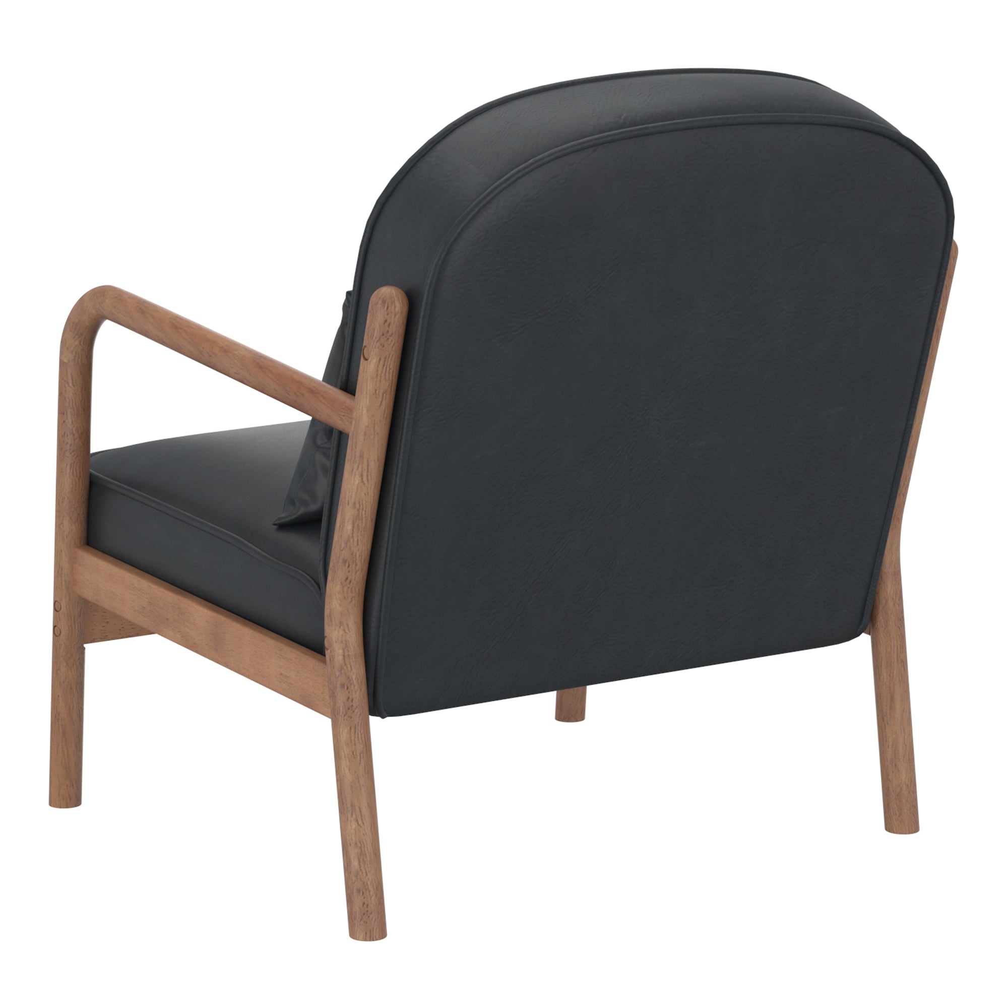 Fani Accent Chair, Faux Leather
