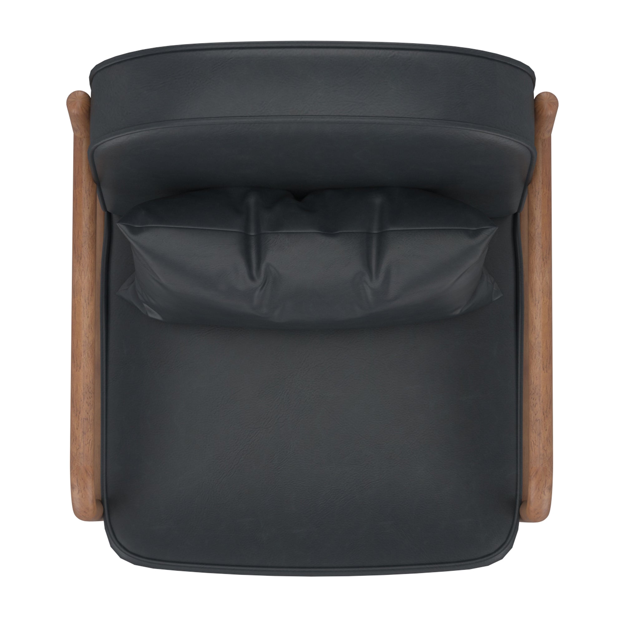 Fani Accent Chair, Faux Leather