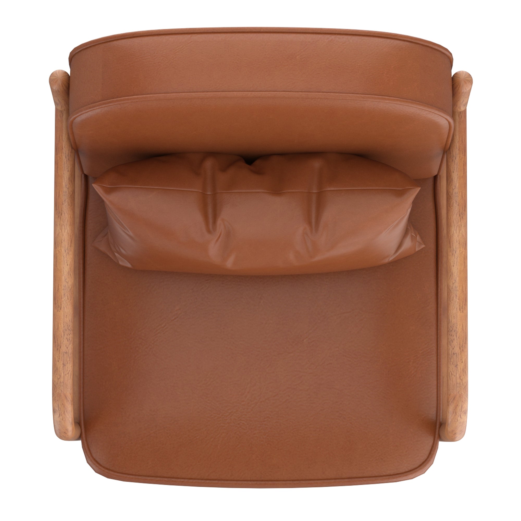 Fani Accent Chair, Faux Leather