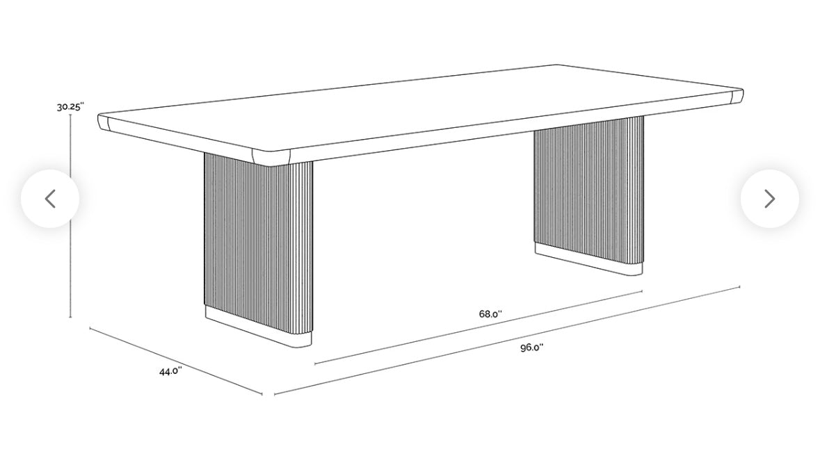 Designer Kalla Dining Table