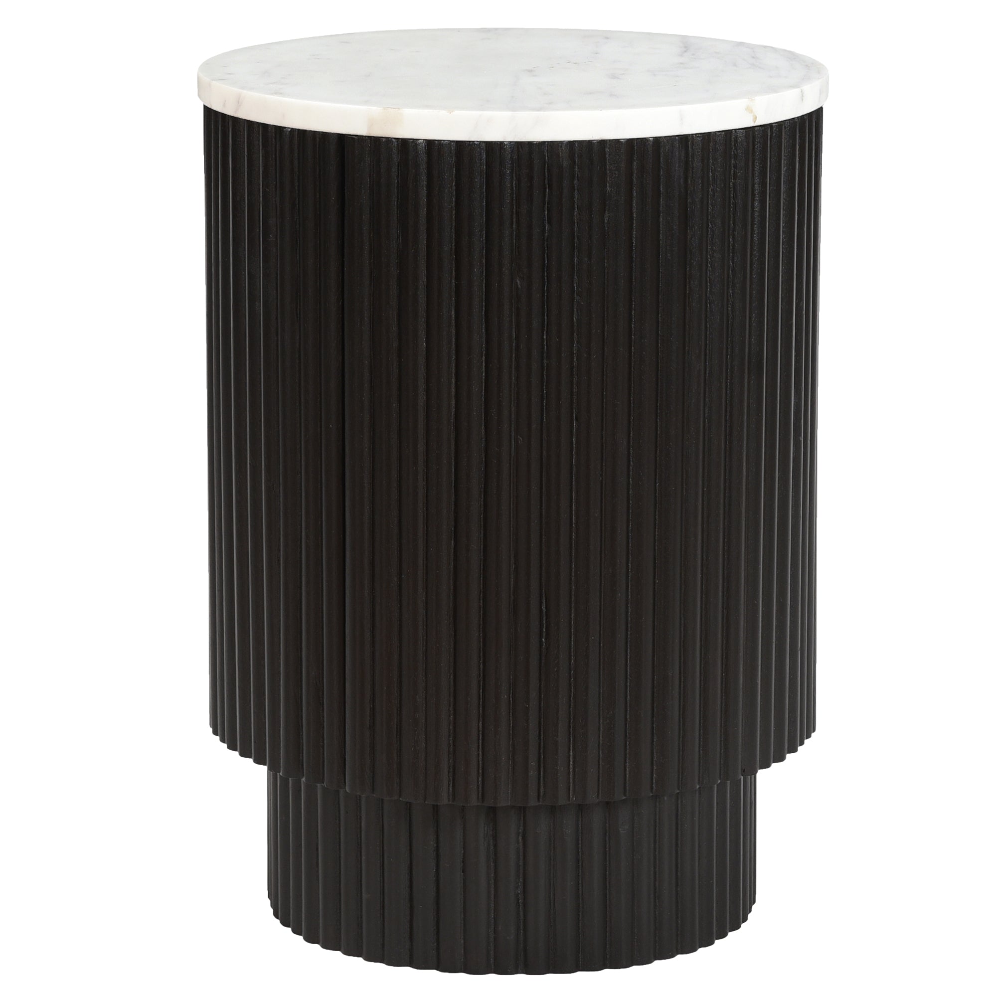 Reyna Round Accent Table W/Storage
