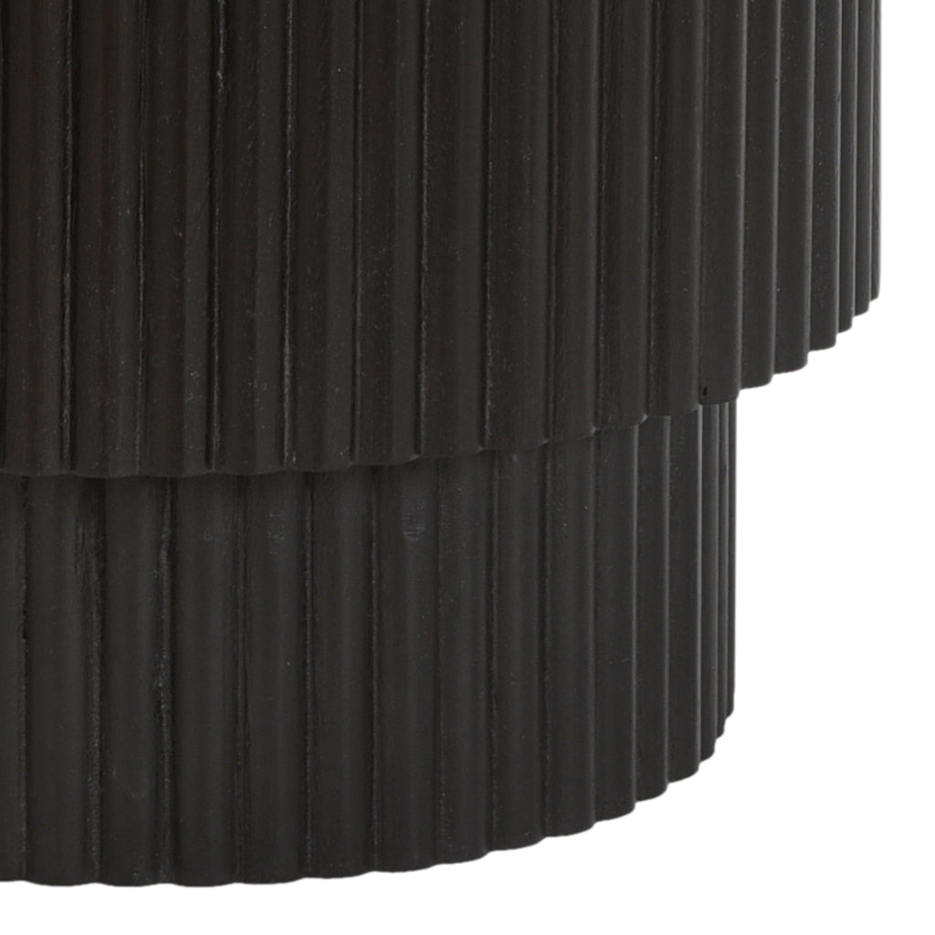 Reyna Round Accent Table W/Storage
