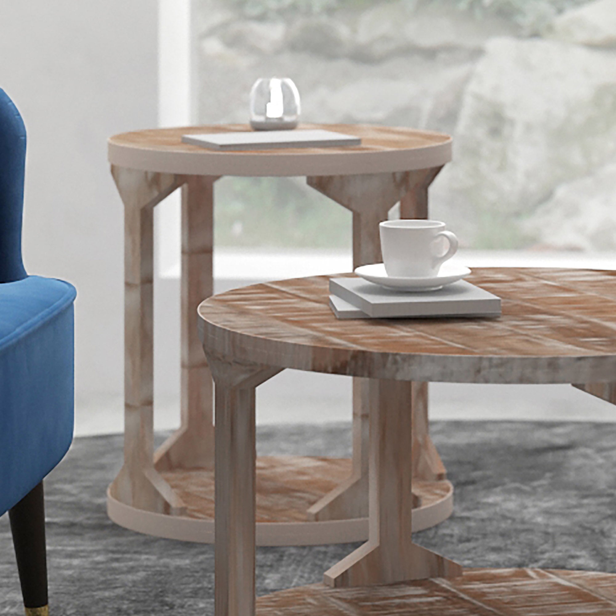 Avni Round Accent Table