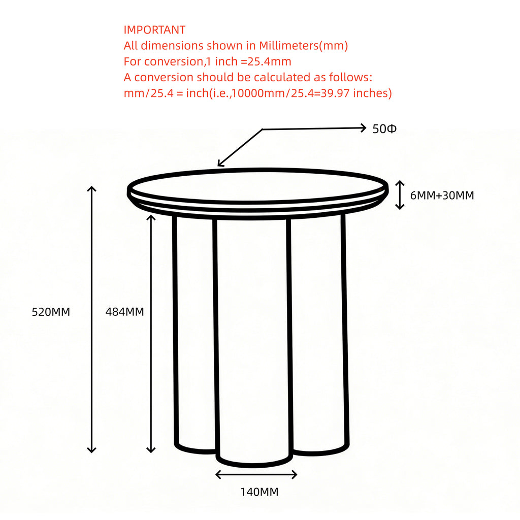 Seaton Round Accent Table