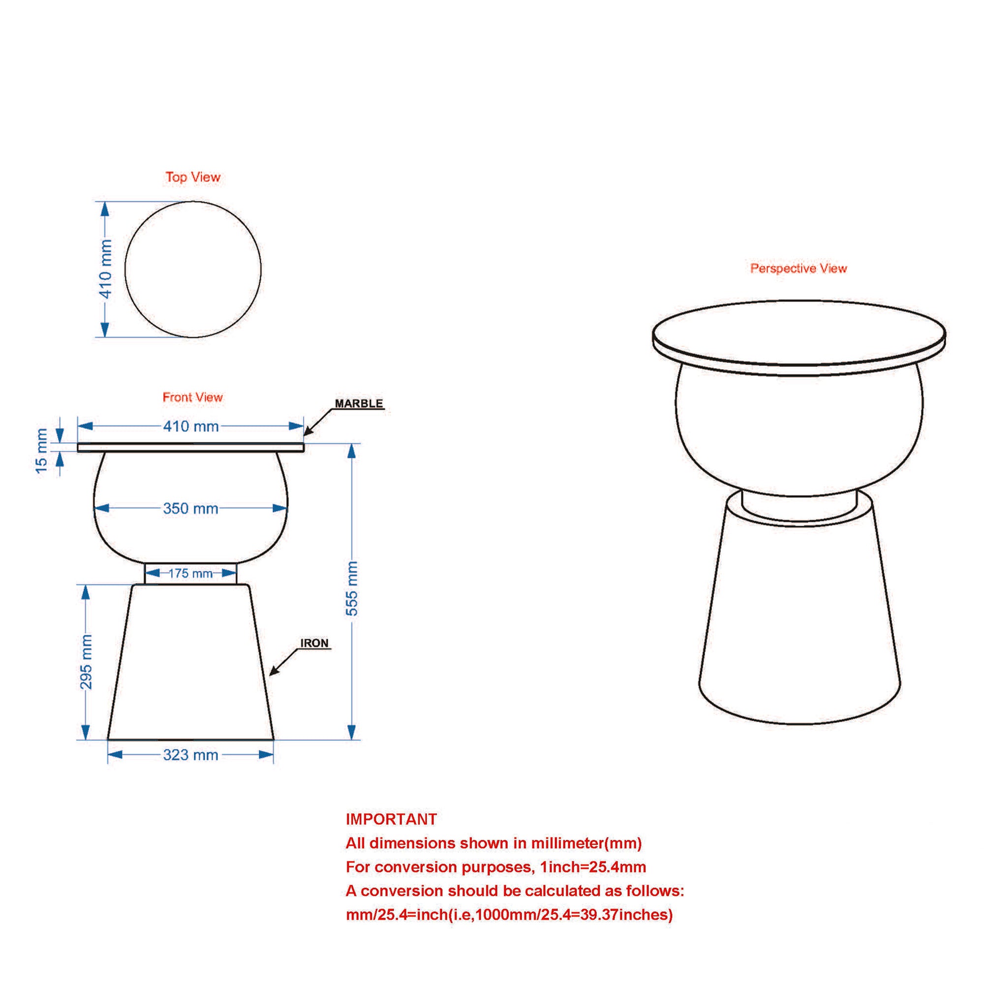 Alora Accent Table