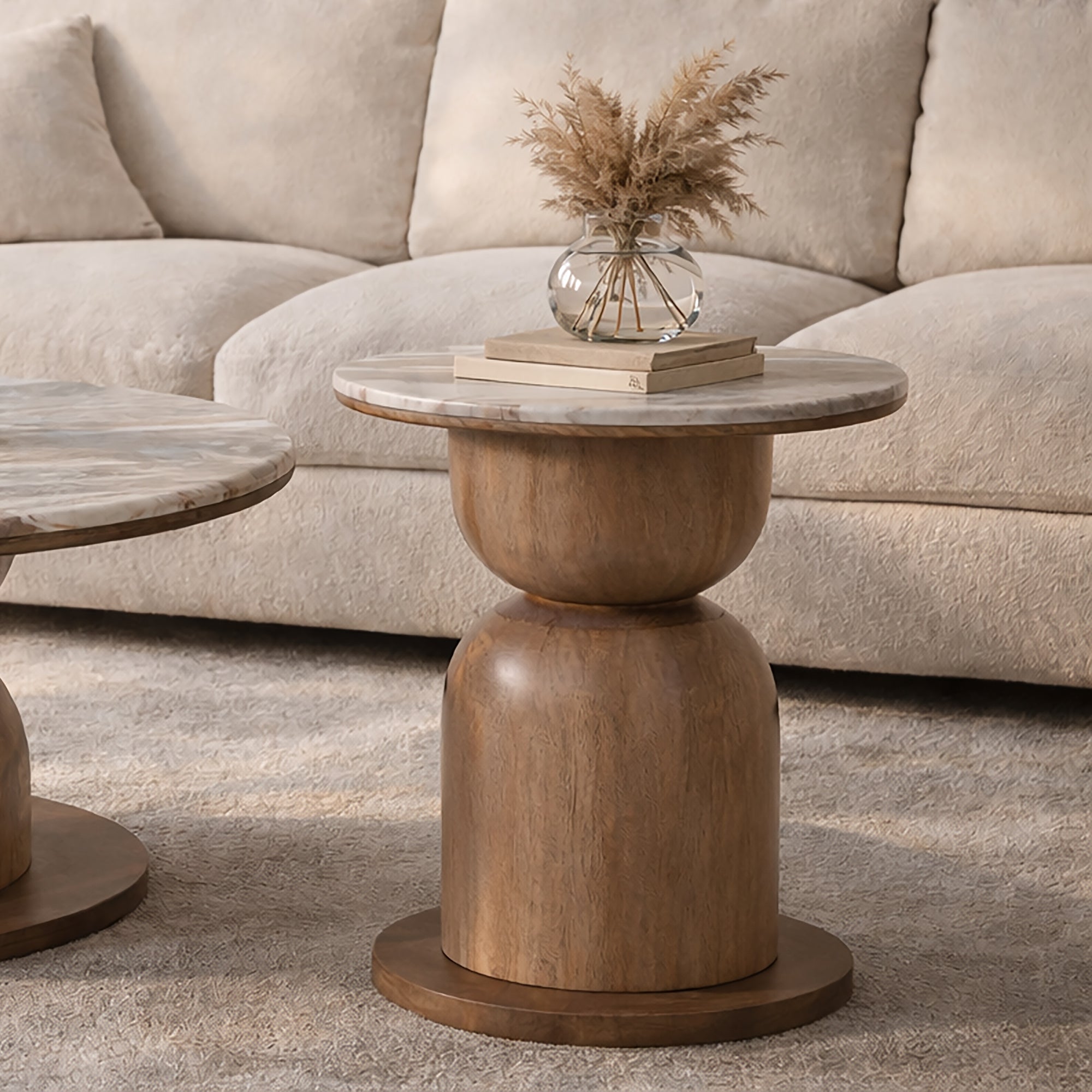 Martina Round Accent Table