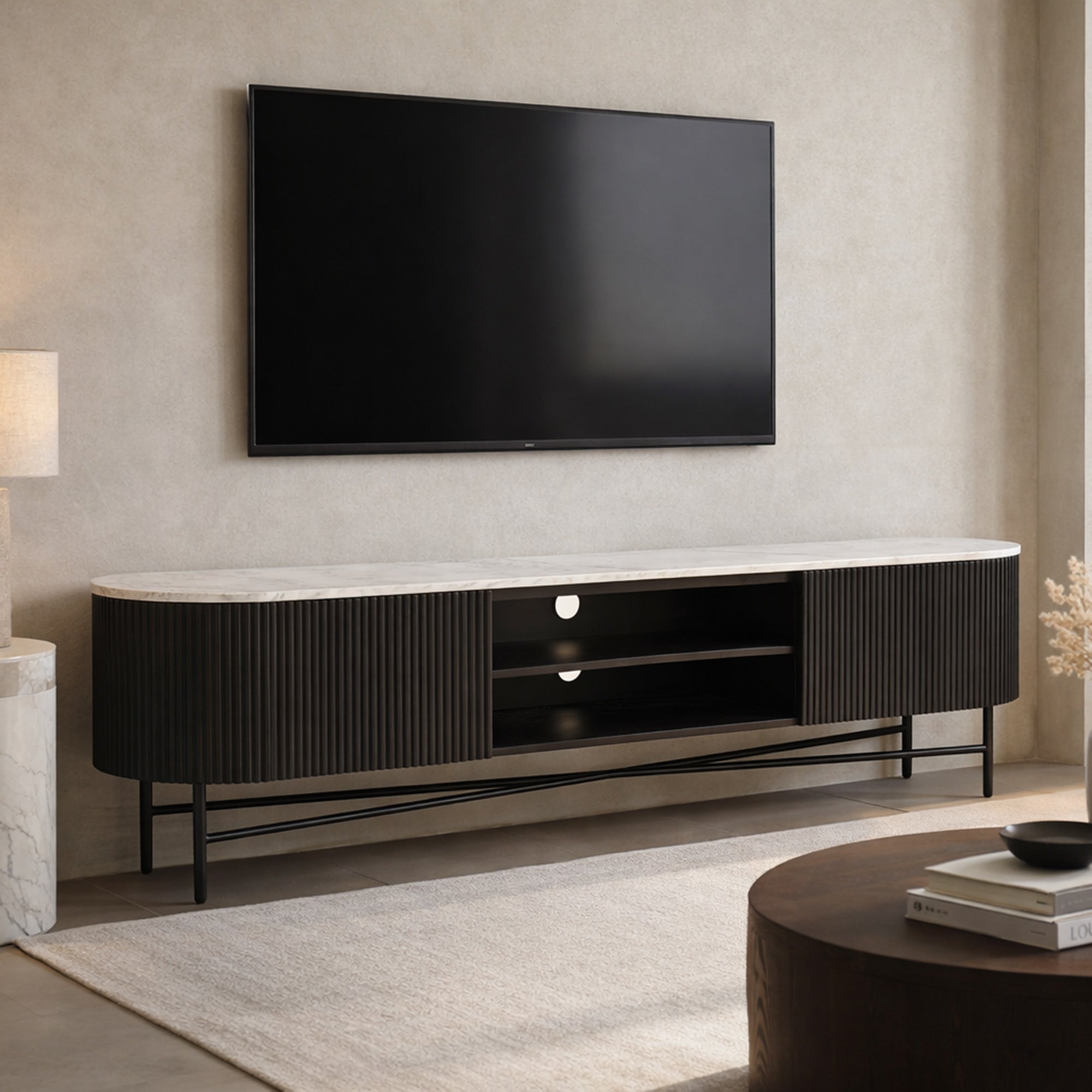 Reyna Media Cabinet, 71"