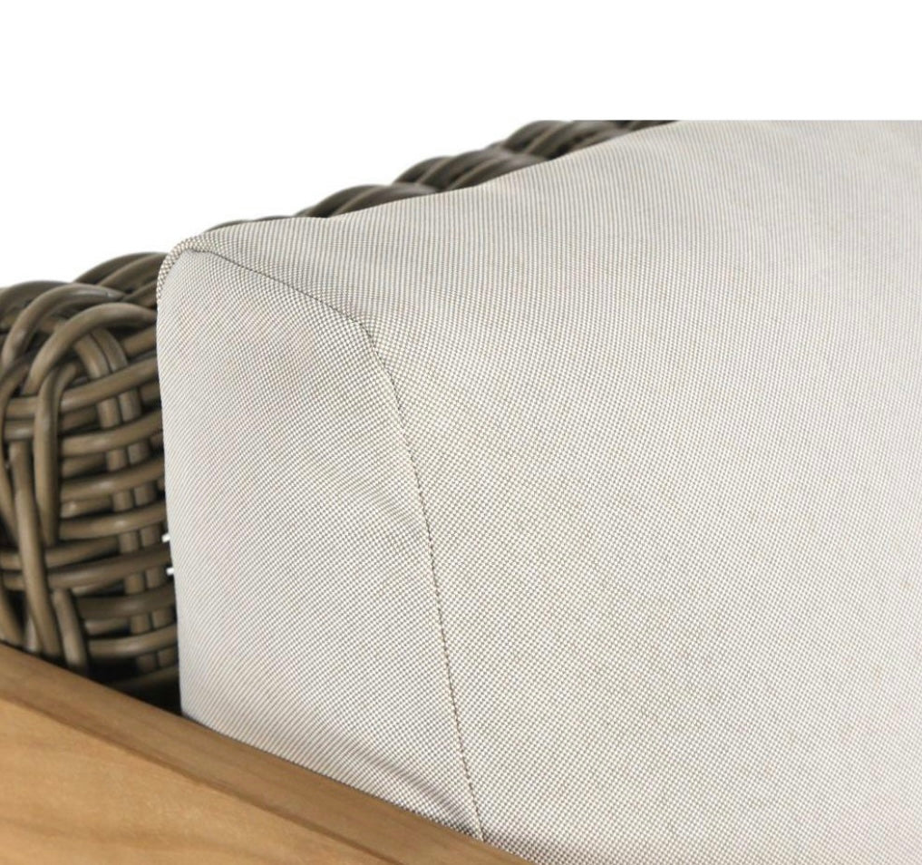 Solid Teak Accent Chair