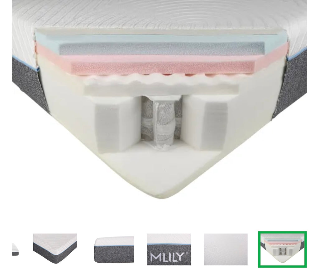 Mlily Fusion Luxe 12.5” King Hybrid Mattress