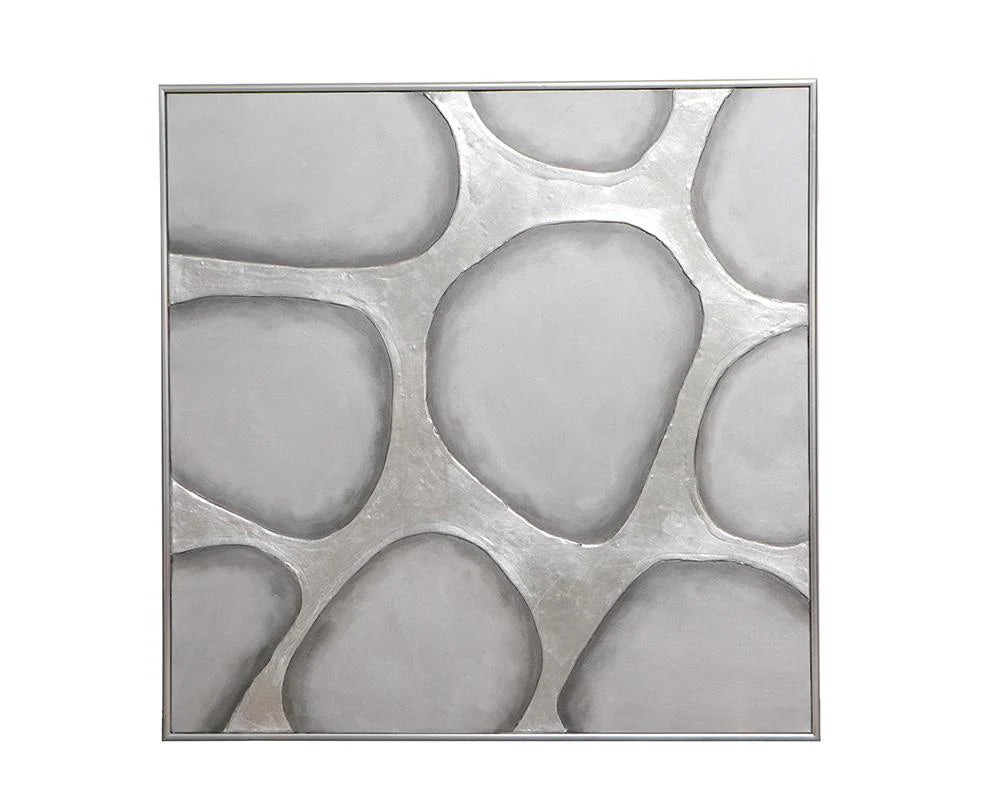 Rock Candy Wall Art – Silver Floater Frame